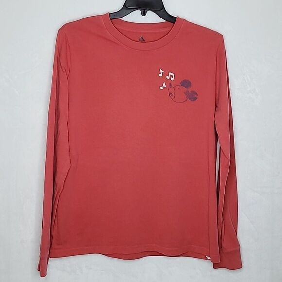 Disney The One & Only Mickey Mouse Long Sleeve Embroidered  Shirt Size Medium - Picture 2 of 6